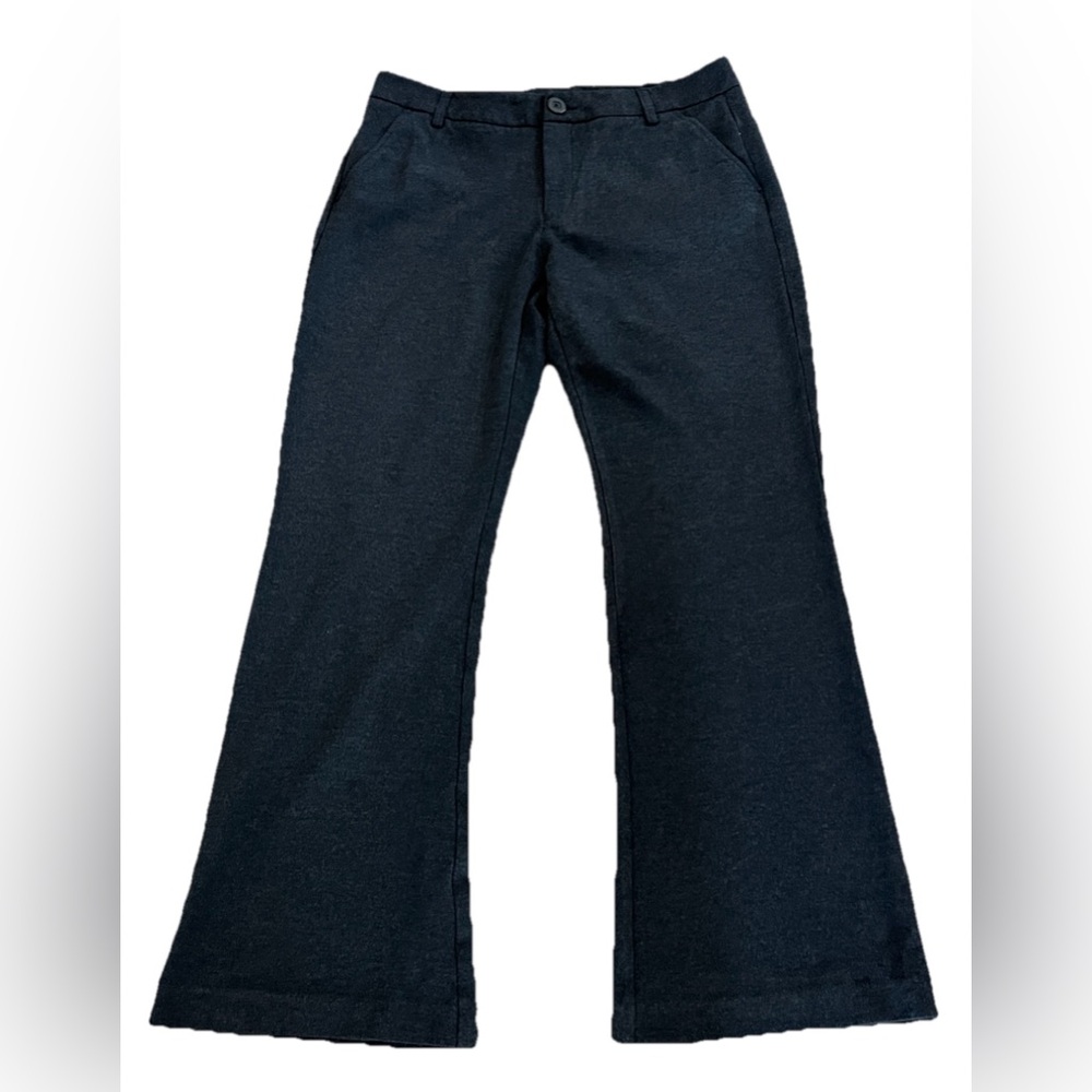 CABI The Promotion Trouser Bootcut Dress Pants In Charcoal Gray Size 12 36x34